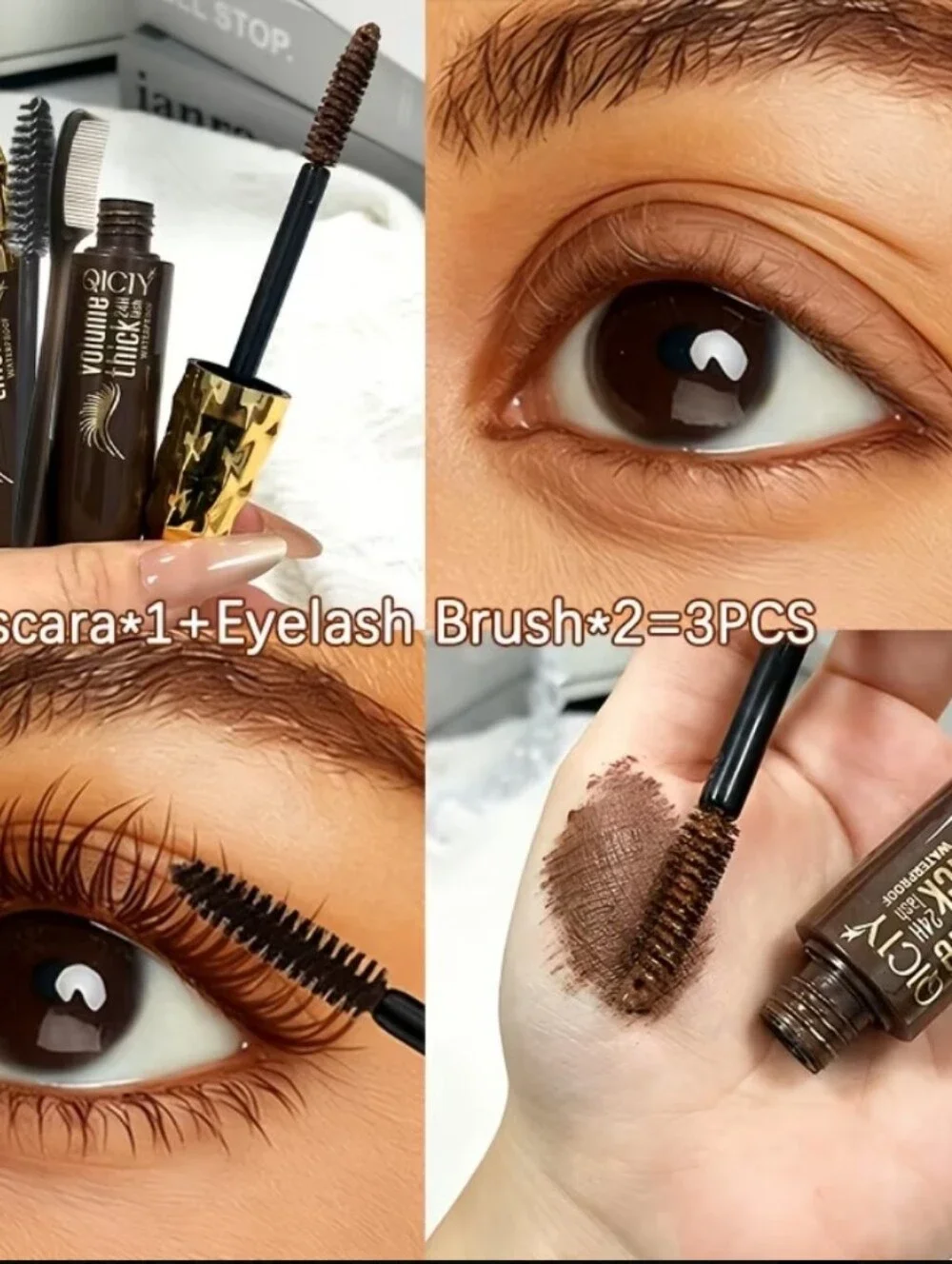 Volume Thick Mascara - Brown (#1)